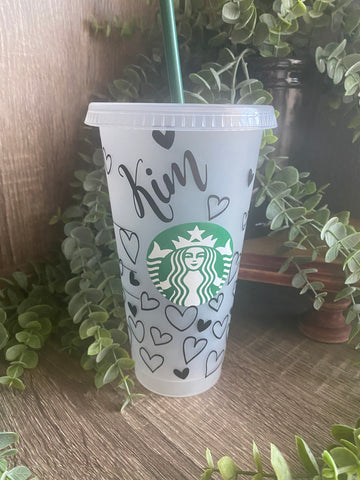 personalized set of 24oz cold cup - Its  Show Thyme