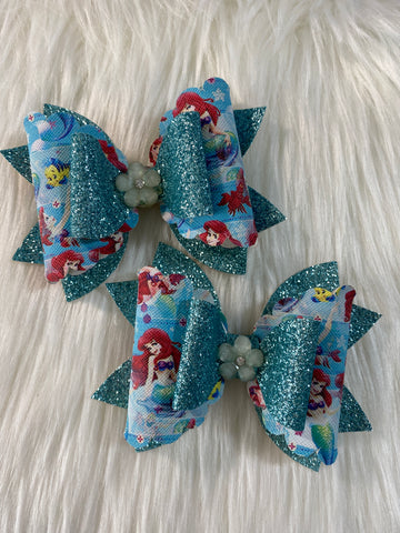 the Little Mermaid bow - Its  Show Thyme