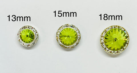 Peridot Magnetic Number Pin - Its  Show Thyme