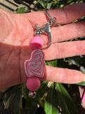mom of boy or girl bead pen keyring set - Its  Show Thyme