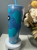 blue cow rhinestone snow globe - Its  Show Thyme