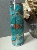 teal marbal - Its  Show Thyme