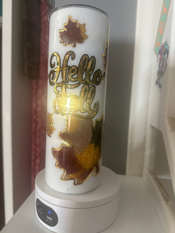 peak-a-boo fall tumbler made to order - Its  Show Thyme