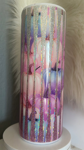 pink and silver ombre pumpkin - Its  Show Thyme