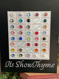 Show Set  matching 13mm Magnets, 11mm Earrings, Collar bar - Its  Show Thyme