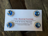 lt. turquoise  Magnetic Number Pin - Its  Show Thyme