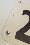 Magnetic Number Pins set of 4 Aquamarine - Its  Show Thyme