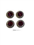 Magnetic Number pins set of 4 Fuchsia - Its  Show Thyme