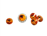 Magnetic Number pins set of 4 Tangerine - Its  Show Thyme