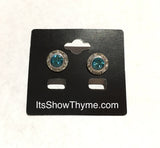 Horse Show Earrings Indicolite - Its  Show Thyme