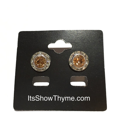 Earrings Lt Colorado Topaz - Its  Show Thyme
