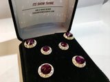 Show Set  matching 15mm Magnets and 13mm Earrings - Its  Show Thyme