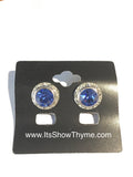 Earrings Sapphire - Its  Show Thyme
